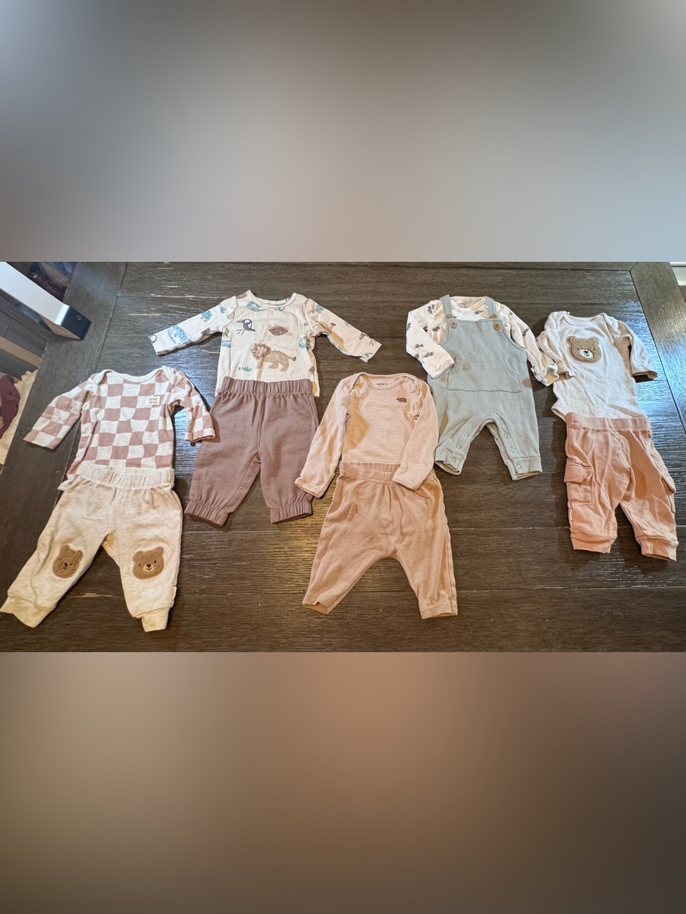 Carter's Neutral & Blush Baby Matching Sets